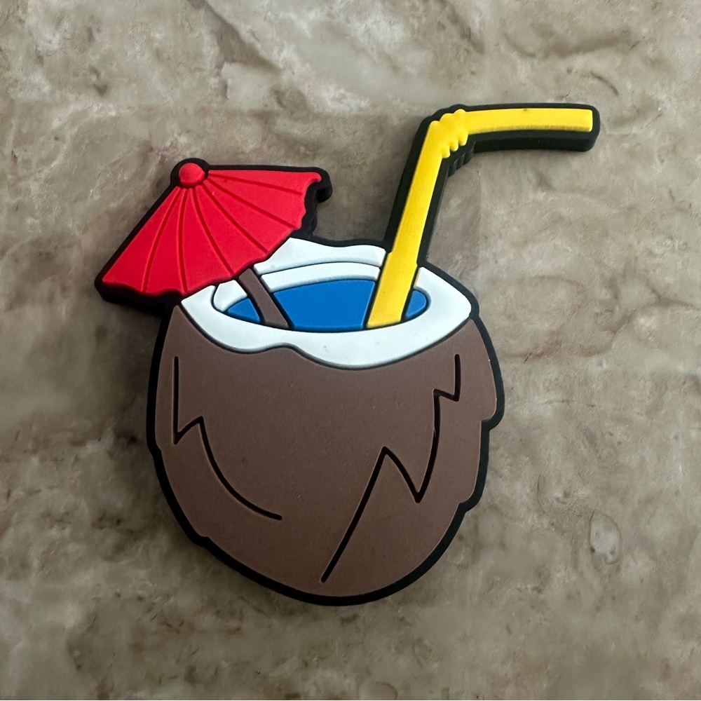 Palm Tree Bogg Bag Bit Coconut Design Charm for Bogg Bag Decoration